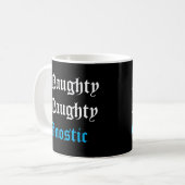 Tasse de café gnostique coquine (Devant gauche)