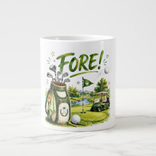 Tasse de café Golf Cadeau d'humour de golfeur Cita