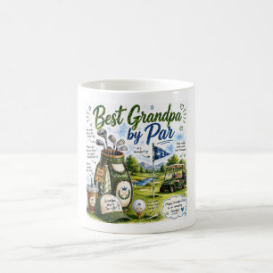 Tasse de café Golf Meilleur Grand-Père par