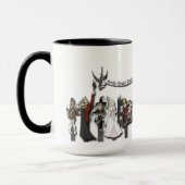 tasse de café gothique de théâtre de marionnette (Gauche)