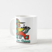 Tasse de café graphique de San Antonio (Devant gauche)