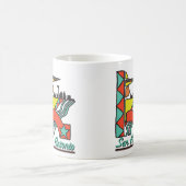 Tasse de café graphique de San Antonio (Centre)