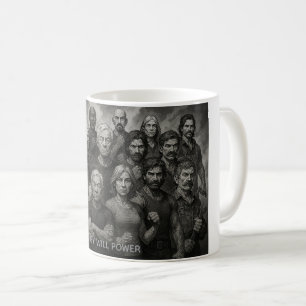 Tasse de café Grey Will Power