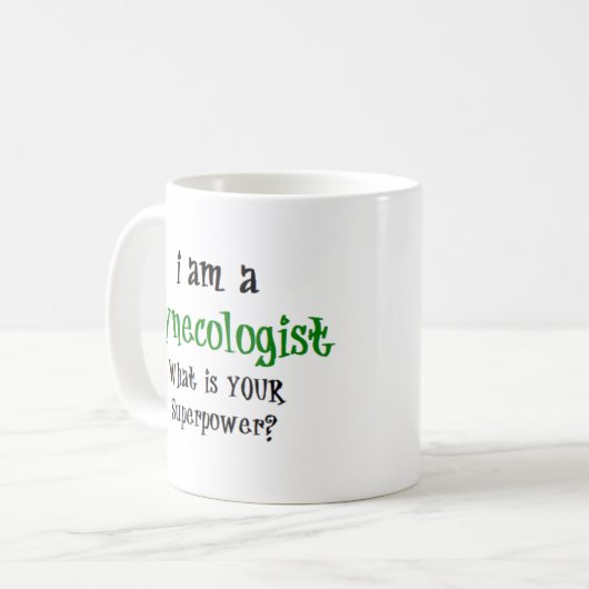 tasse de café gynécologue (Devant gauche)