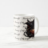 Tasse de café Halloween (Devant droit)
