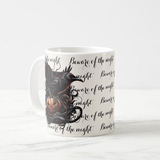 Tasse de café Halloween (Devant gauche)