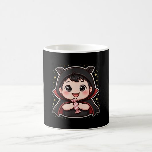 Tasse de café Halloween Candy bébé vampire mignon (Centre)