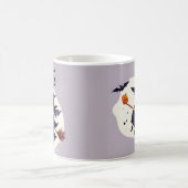Tasse de café Halloween Violet Sorcière du Coven C (Centre)