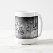 Tasse de café hébreue d'Azazel (Devant droit)