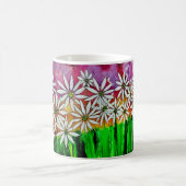 Tasse de café heureuse de fleur (Centre)