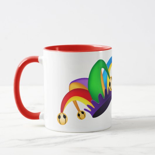 Tasse de café heureuse idiote (Gauche)