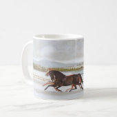 Tasse de café hippomobile de Sleigh (Devant gauche)