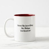 Tasse de café historique de pont couvert d'ADA (Gauche)