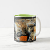 Tasse de café humoristique de chat (Devant droit)