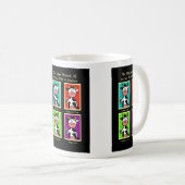 Tasse de café humoristique de Mooods de vache (Devant droit)