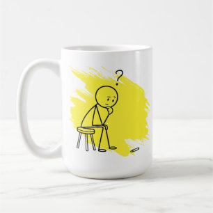 Tasse de café humoristique sur le mal de dos avec