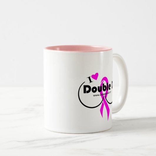 Tasse de café - I Love Double D (Devant droit)