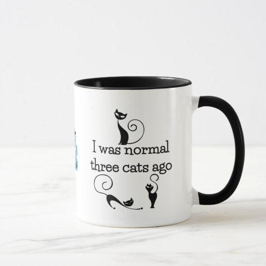 Tasse de café il y a chats de la normale 3 (Droite)