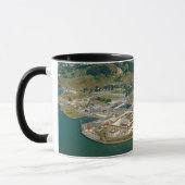 Tasse de café imagée de prison de San Quentin (Gauche)