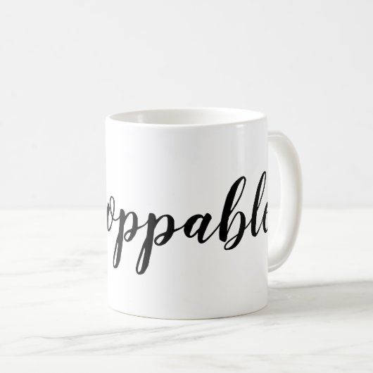 Tasse de café imparable (Devant droit)