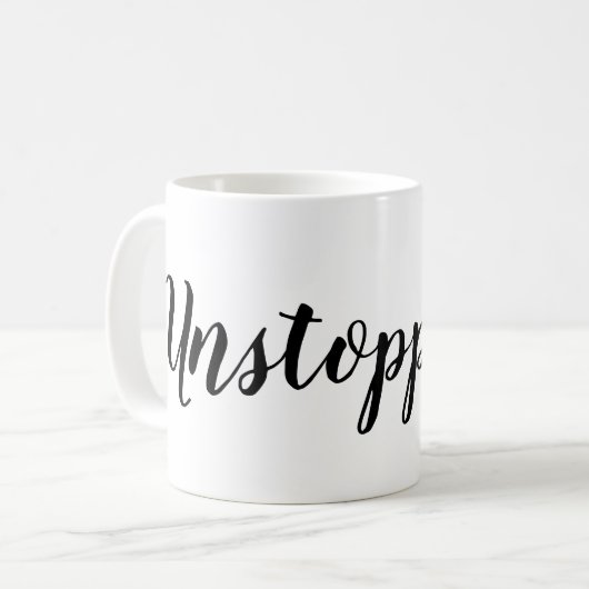 Tasse de café imparable (Devant gauche)