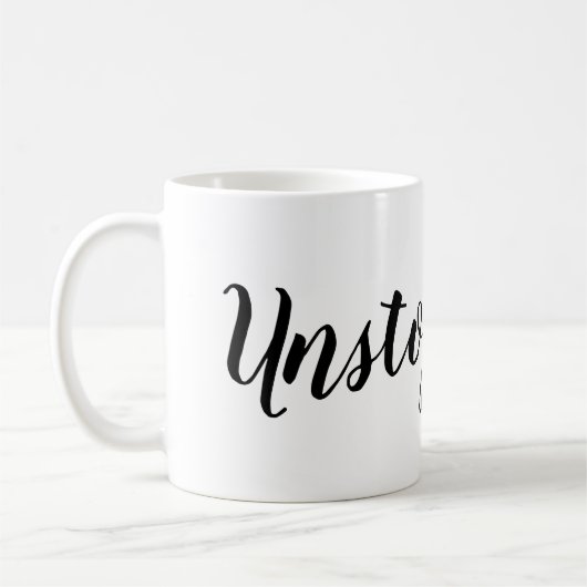 Tasse de café imparable (Gauche)