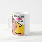 Tasse de café impertinente chaude (Devant gauche)