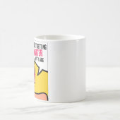 Tasse de café impertinente chaude (Centre)