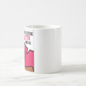 Tasse de café impertinente chaude (Centre)