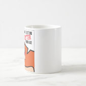 Tasse de café impertinente chaude (Centre)