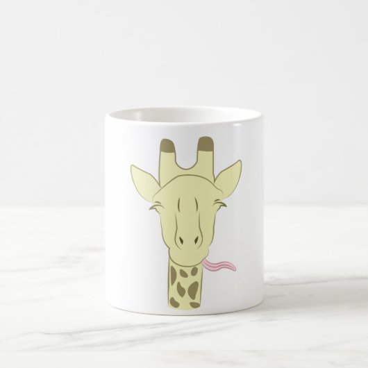 Tasse de café impertinente de girafe (Centre)