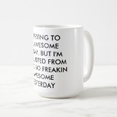 TASSE DE CAFÉ IMPRESSIONNANTE ! (Devant droit)