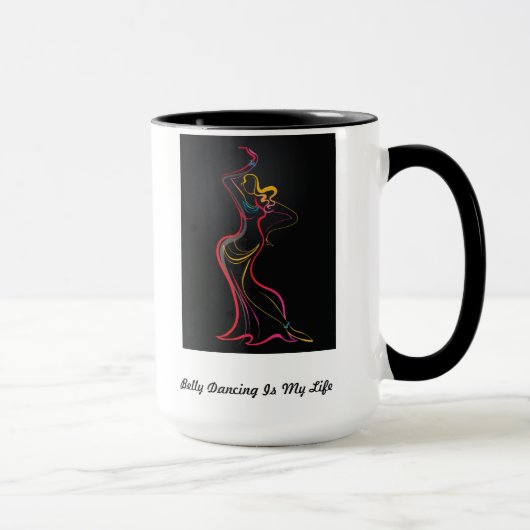 Tasse de café impressionnante de danse du ventre (Droite)