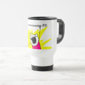 Tasse de café impressionnante de pinte (Devant droit)