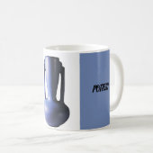 Tasse de café indienne de vase à poterie d'île de (Devant droit)