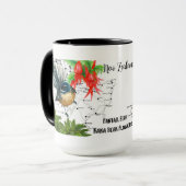 Tasse de café indigène d'oiseau de la Nouvelle (Devant gauche)