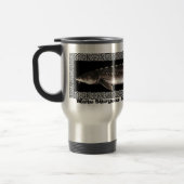 Tasse de café inoxydable - esturgeon blanc (Gauche)