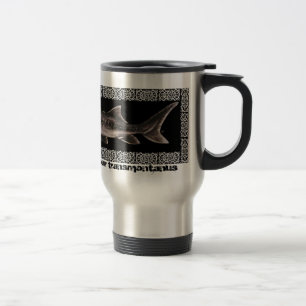 Tasse de café inoxydable - esturgeon blanc