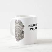Tasse de café - insigne/grade (Devant gauche)