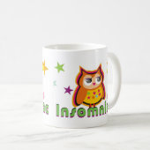 Tasse de café insomniaque de hibou (Devant droit)