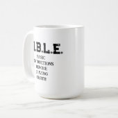 Tasse de café inspirante chrétienne (Devant gauche)