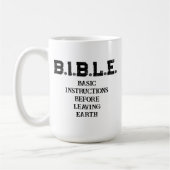 Tasse de café inspirante chrétienne (Gauche)