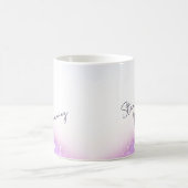 Tasse de café inspirante "Rêvez toujours" (Centre)