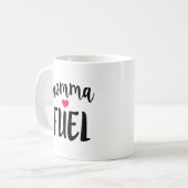 Tasse de café inspirée chic de maman de travail de (Devant gauche)