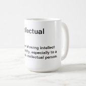 Tasse de café intellectuelle (Devant droit)