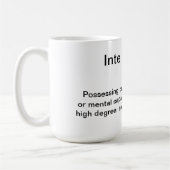 Tasse de café intellectuelle (Gauche)