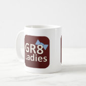 Tasse de café internationale de Gr8Ladies (Devant gauche)