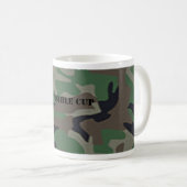 Tasse de café invisible de camouflage (Devant droit)