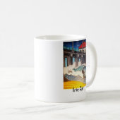 Tasse de café Irie Manhattan Beach. baril (Devant droit)