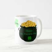 Tasse de café irlandais de la Saint-Patrick (Devant droit)